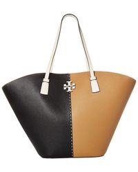tory burch block t medium tote