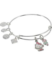ALEX AND ANI Hello Kitty Holiday Duo Charm Bracelet - Red