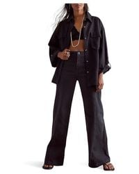 Free People - We The Free Libre Wide-Leg Jeans Clothing, Cotton/Denim/Elastane - Lyst