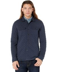 Faherty - Epic Quilted Fleece Cpo - Lyst