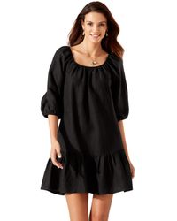 Tommy Bahama - St. Lucia Off-the-shoulder Tiered Dress - Lyst