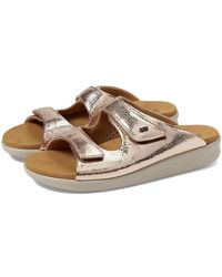 SAS - Cozy Adjustable Comfort Slide Sandal (Copper) Shoes - Lyst
