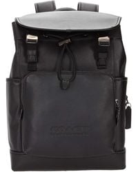 COACH - League Flap Backpack - Lyst