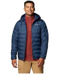 Columbia - Delta Ridgetm Ii Down Hooded Jacket Jacket, Down/Polyester - Lyst