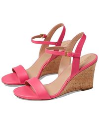 Cole Haan - Josie Wedge Sandals (All Over Crystal/ Satin) Sandals - Lyst