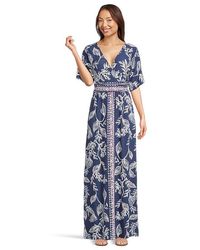 Lilly Pulitzer - Parigi Boat Neck Maxi Dress Dress Knit Dress, Rayon/Spandex - Lyst
