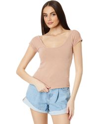 Free People - Bout Time Tee - Lyst