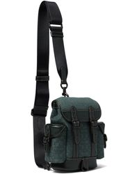COACH - Hitch Backpack 13 In Micro Signature Jacquard - Lyst