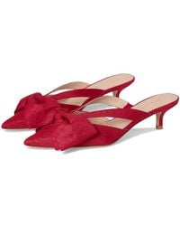 Jack Rogers - Cynthia Bow Mule Sandals, Leather - Lyst