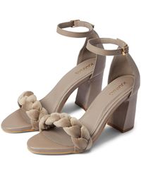 kaanas binjai double braid leather heel