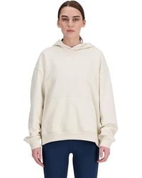 New Balance - Athletics French Terry Hoodie (Linen) Clothing - Lyst