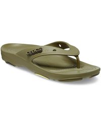 Crocsâ¢ Classic All-terrain Flip-flop in Blue | Lyst