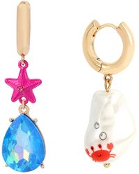 Betsey Johnson Earrings and ear cuffs for Women - Up to 48% off | Lyst