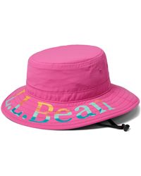 L.L. Bean - Sun Shade Bucket Hat - Lyst