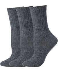 Smartwool - Everyday Cable Crew Socks 3-pack - Lyst