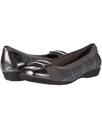 anne klein uplift buckle flats