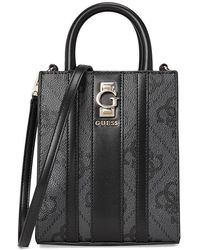 Guess - Erenia Mini Tote Tote Handbags, Polyurethane - Lyst