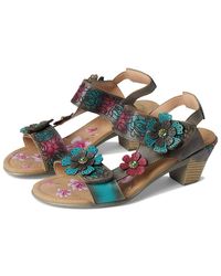 Spring Step - Salira Wedge Shoes, Leather - Lyst