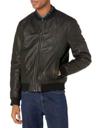cole haan quilted faux sherpa lined jacket