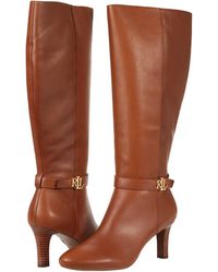 ralph lauren wedge boots