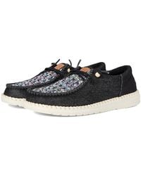 HEYDUDE - Wendy Funk Crafted Tweed Shoes, Textile - Lyst