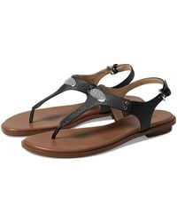 MICHAEL Michael Kors - Mk Plate Thong - Lyst