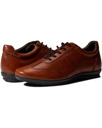 Geox Leather Symbol 19 Oxfords in Cognac (Brown) for Men - Lyst