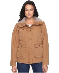 Carhartt Weathered Duck Wesley Coat in 