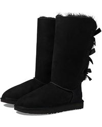 UGG - Bailey Bow Tall Ii Boots 5 B - Lyst