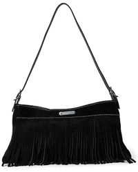 Rebecca Minkoff - Fringe Baguette Cross Body Handbags 1, Chain//Leather - Lyst