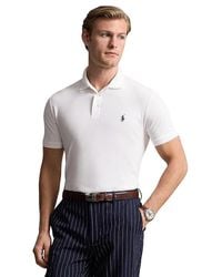Polo Ralph Lauren - Classic Fit Stretch Mesh Polo Shirt Short Sleeve Knit, Cotton/Elastane - Lyst