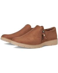 Dr. Scholls - Nice Day Now Loafer/Moc Shoes Flat Shoes, Faux Leather/Microfiber - Lyst