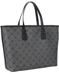 t monogram coated canvas small tote