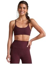 Beyond Yoga - Spacedye Slim Racerback Medium Support Bra Lingerie, Spandex/Polyester - Lyst