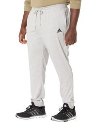 essentials single jersey tapered cuff pants
