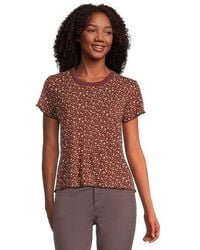 Toad&Co - Foothill Pointelle Short Sleeve Baby T-Shirts Clothing, Cotton/Polyester - Lyst