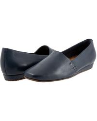 Softwalk - Vale Flat Shoes 9.5 W (D) Leather - Lyst