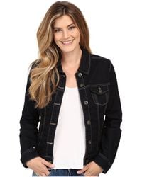 liverpool black denim jacket