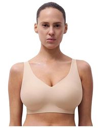 Chantelle - Soft Stretch V-Neck Wireless Support Bra Bra, Elastane/Polyamide - Lyst