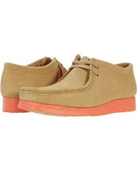 todd snyder x clarks originals kaleidoscopic red wallabee boot