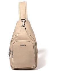 Baggallini - Central Park Sling (Taupe Twill) Backpack Bags - Lyst