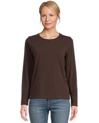 Madewell - Northside Long Sleeve T-Shirts Clothing 2Xs 000) Cotton - Lyst