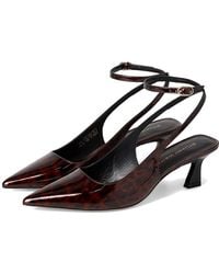 Stuart Weitzman - Vinnie 50 Strap Pump Shoes, Leather - Lyst