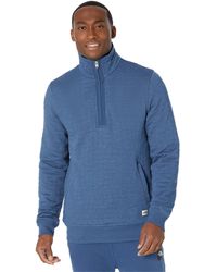 The North Face Longs Peak Quilted 1/4 Zip - Blue