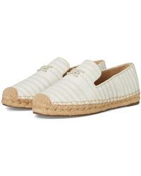 Sam Edelman - Kathleen Flat Shoes/Natural, Cotton/Leather - Lyst
