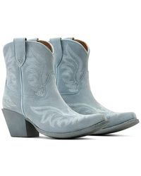 Ariat - Chandler Western Boots (Baby Jean Suede) Shoes - Lyst
