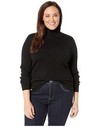 Ralph Lauren - Plus Size Turtleneck Sweater Sweater, Cotton/Modal/Nylon - Lyst