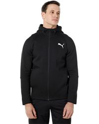 PUMA Synthetic Evostripe Tracksuit In Black for Men | Lyst