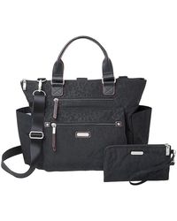 Baggallini - 3-In-1 Convertible Backpack With Rfid Phone Wristlet Backpack Bags, Nylon - Lyst