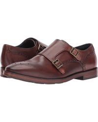 Cole Haan Hamilton Grand Double Monk (mahogany) Shoes - Brown
